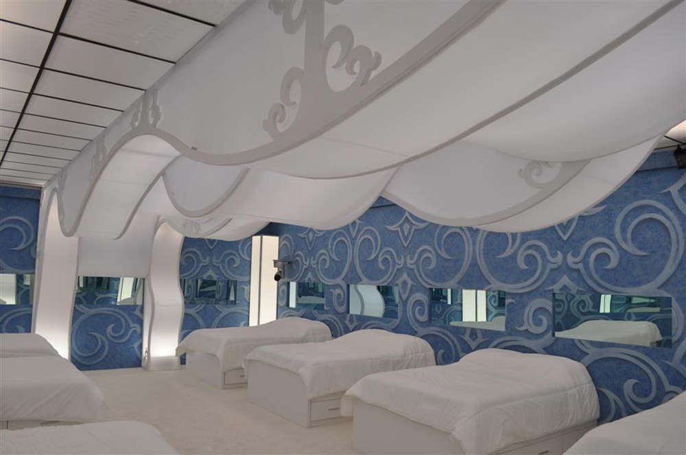 Big Brother Spandex Bedroom Ceiling Waves
